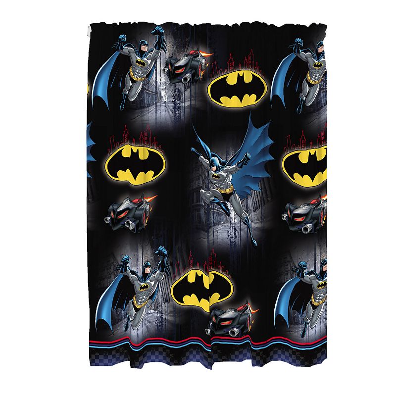 Batman Safe Again 2-Pack Window Curtain Set