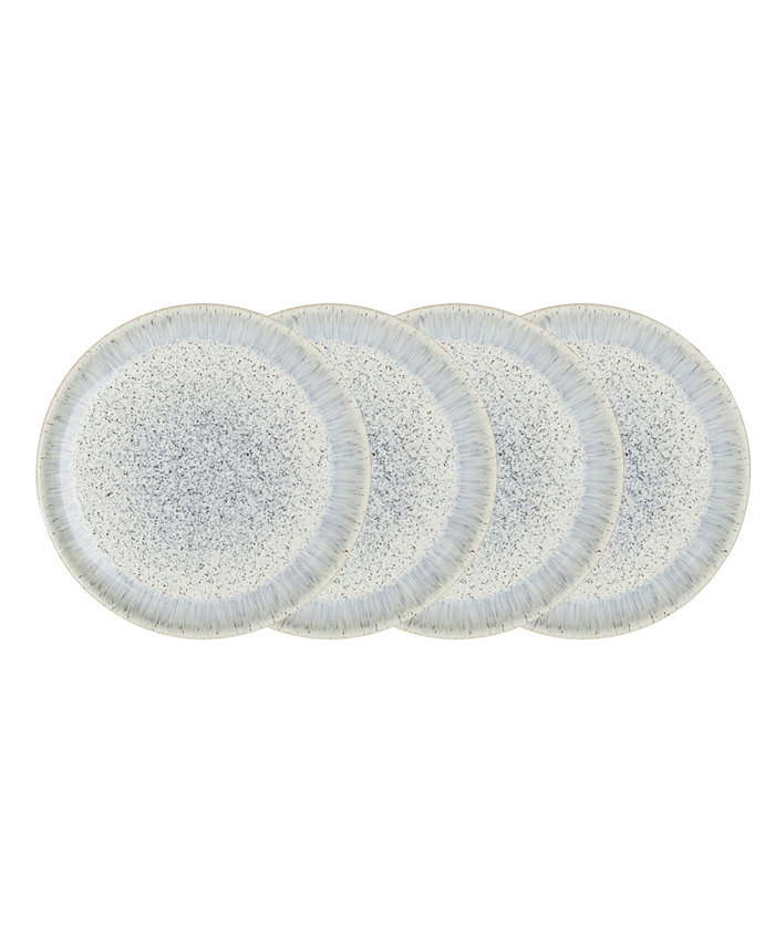 Denby Halo Speckle Dinner Plates Set of 4