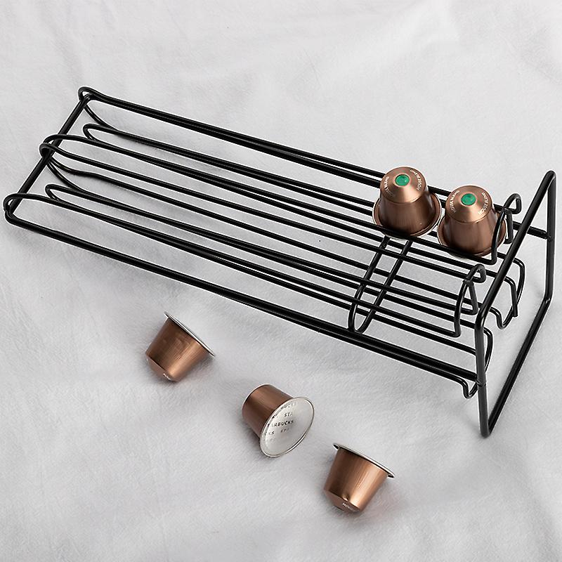 Vertical Coffee Capsule Holder Coffee Pod Stand Office Kitchen Desktop Capsules Storage Rack With Stable Base Coffee Tools