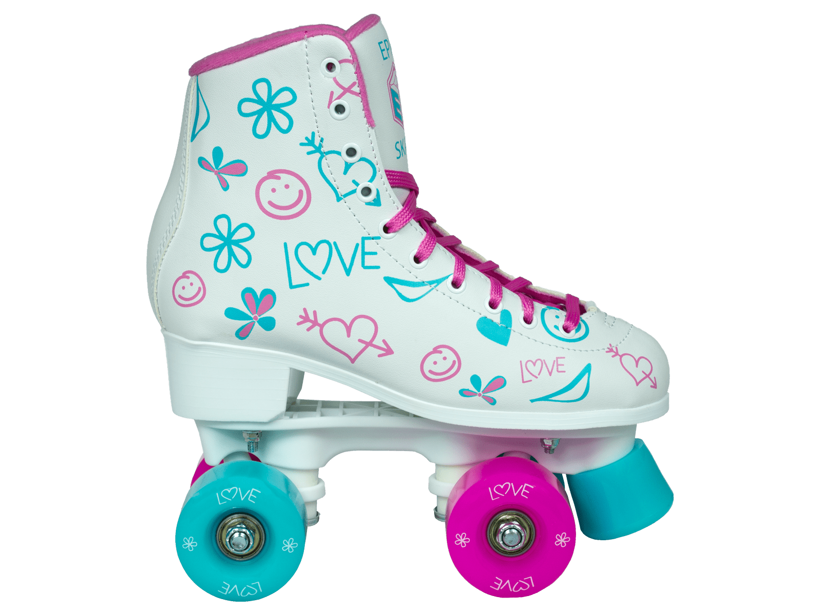 Epic Skates Frost Quad Roller Skates