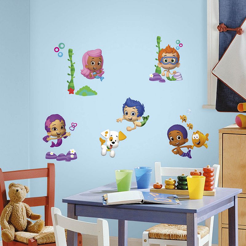 Bubble Guppies Peel and Stick Wall Decals