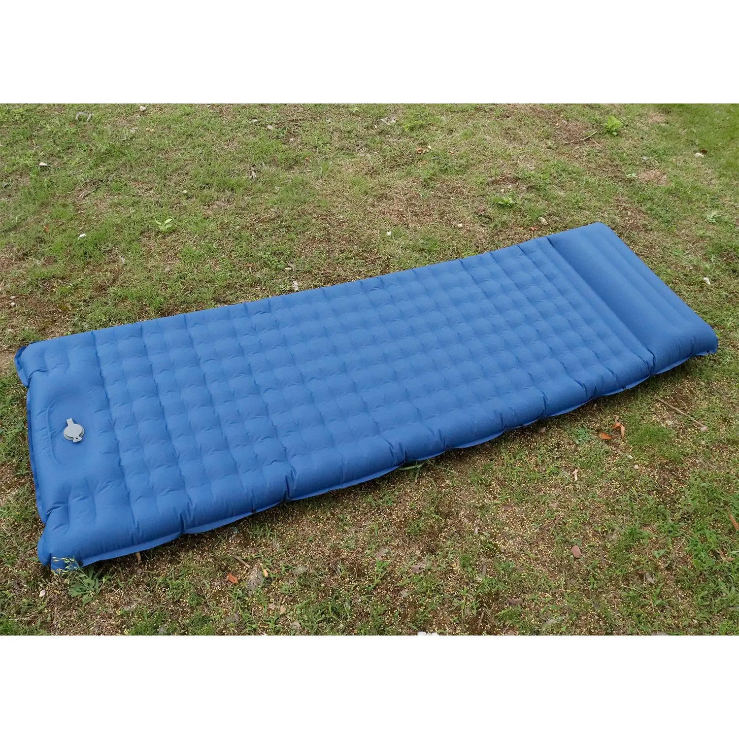 Foldable Nylon TPU Inflatable Air Mattress Sleeping Mat Waterproof Camping Pad for Backpacking Hiking