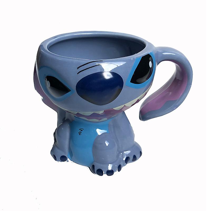 Stitch Mug With Handle Ceramic Coffee Mug Tea Cup Novelty Gift