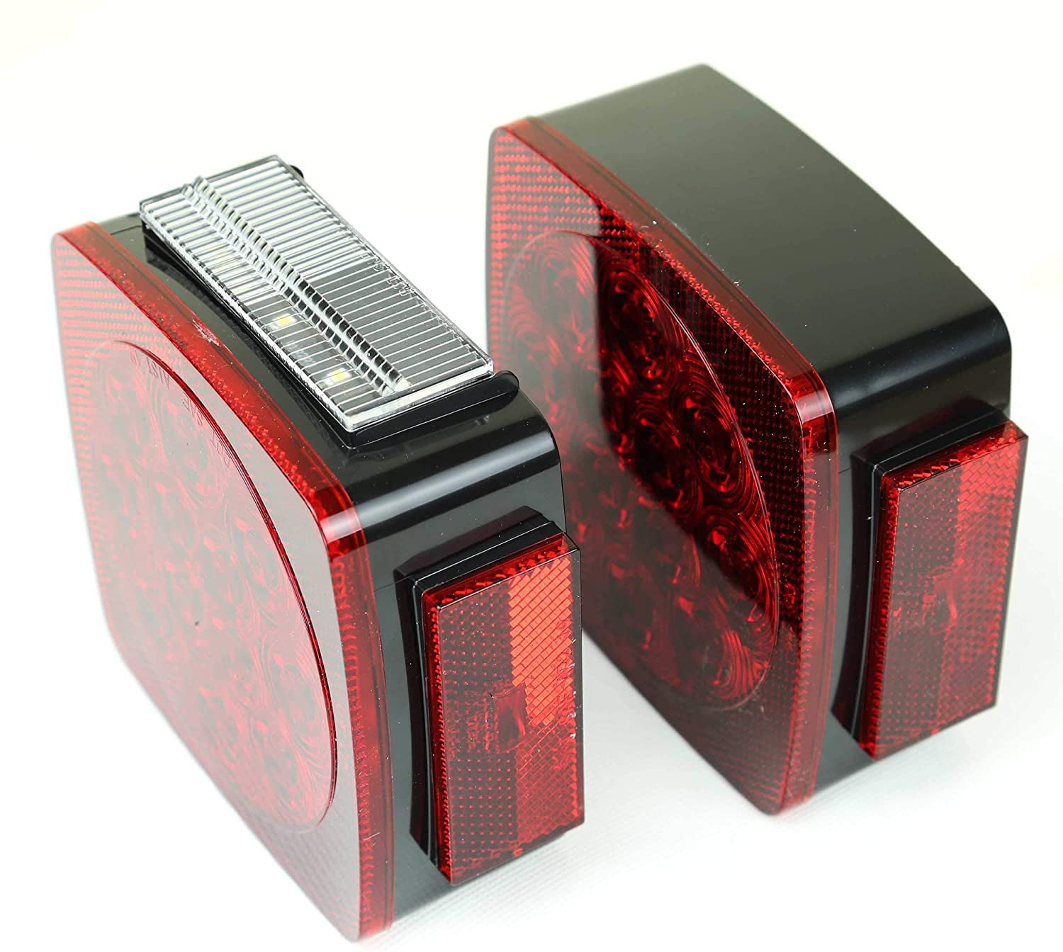 LIBRA Trailer Slim LED Submersible Square Tail/Side Light Kit for Under 80