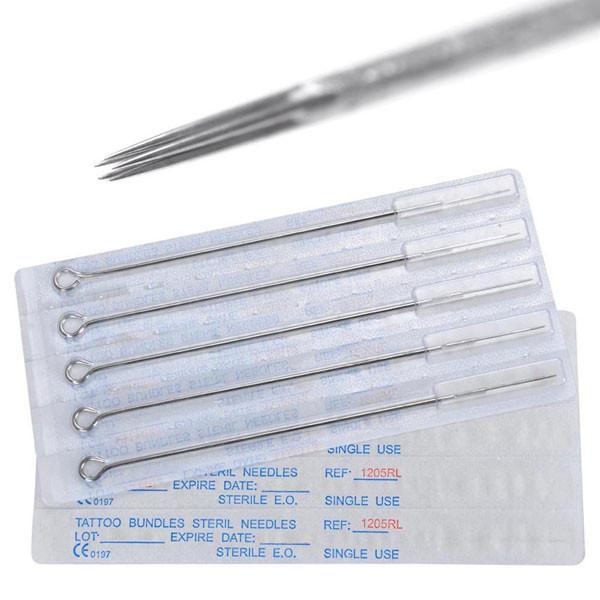 Yescom 100pcs Sterilized Tattoo Needles Mixed Sizes I