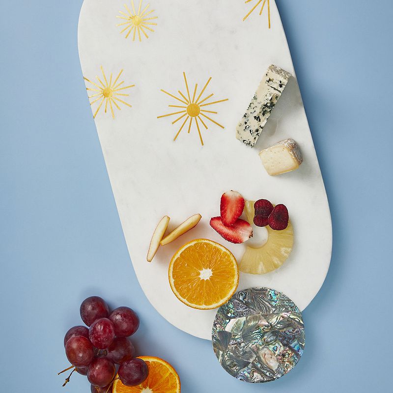 GAURI KOHLI Montenegro Marble Cheese Board - Large