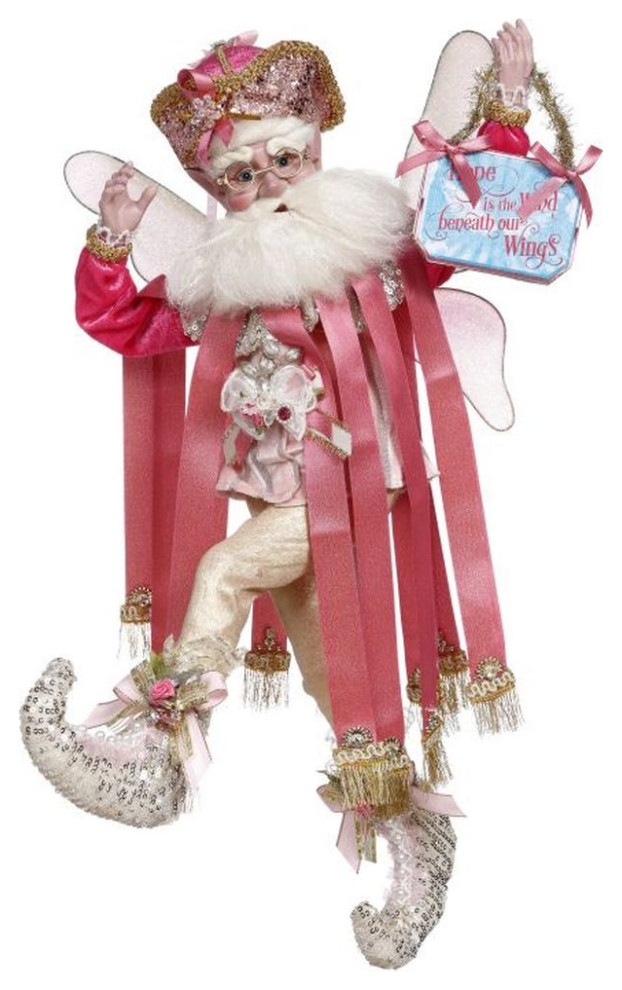 Mark Roberts Christmas 2022 Spirit of Hope Fairy   Contemporary   Holiday Accents And Figurines   by Silver  ampCrystal Gallery  Houzz