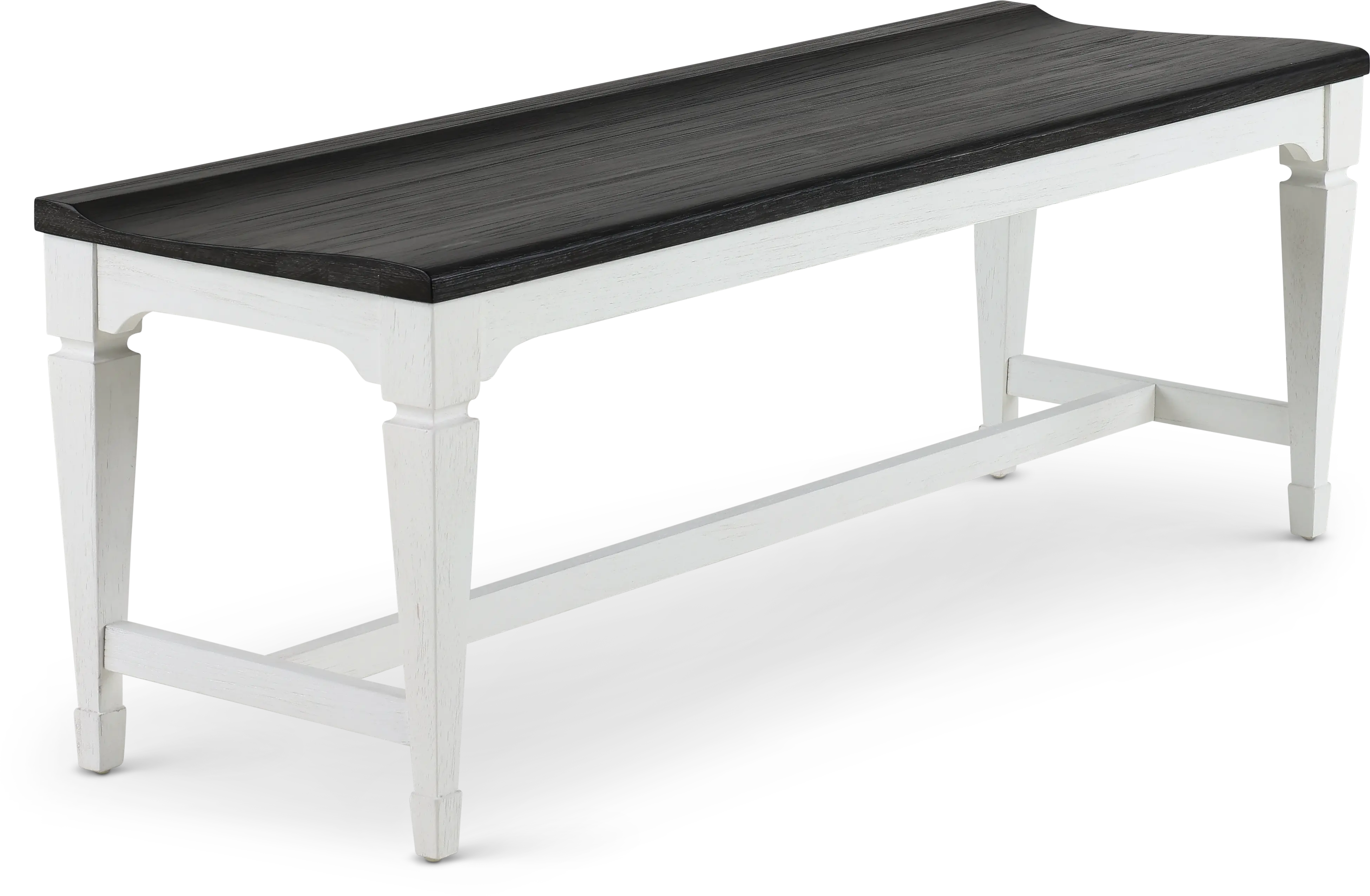 Allyson Park White Dining Room Bench