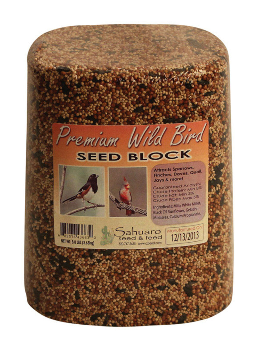 WILD BIRD BLOCK 8LBS