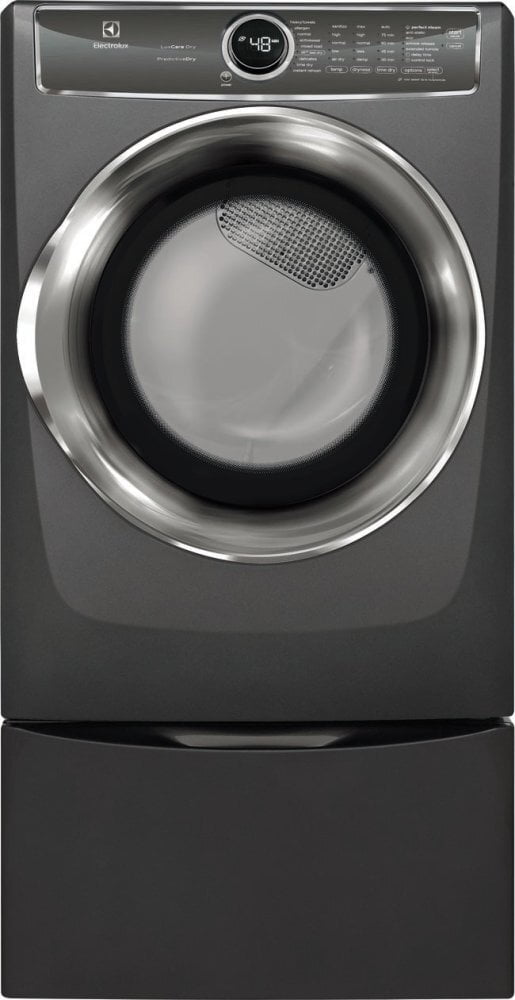 Electrolux EFME627UTT Front Load Perfect Steam™ Electric Dryer With Predictivedry™ And Instant Refresh - 8.0. Cu. Ft.