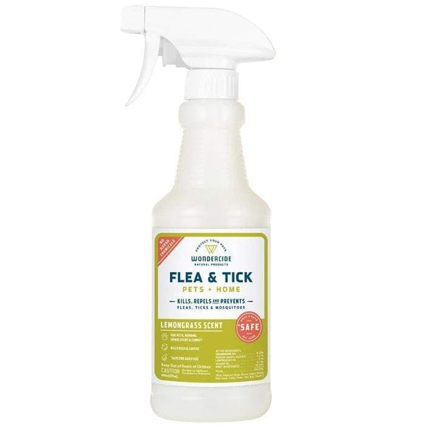 Wondercide Lemongrass Flea and Tick Spray for Pets + Home