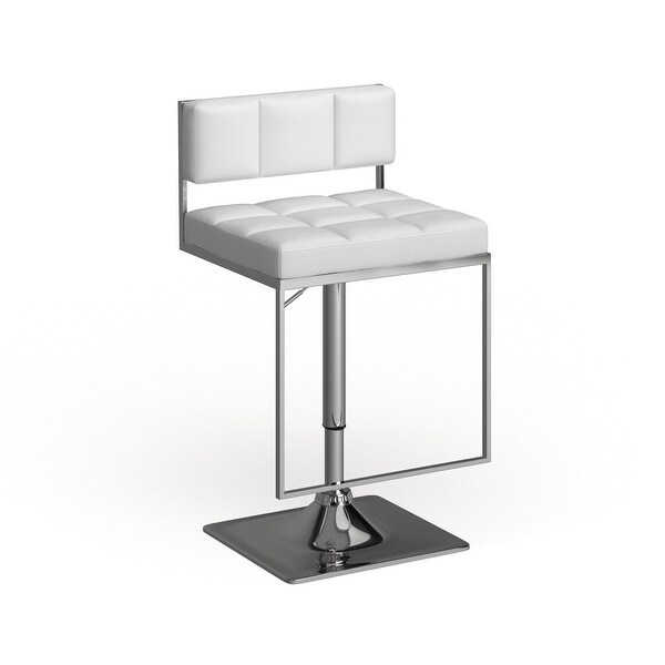 Coaster Furniture Alameda Adjustable Chrome Base Bar Stool