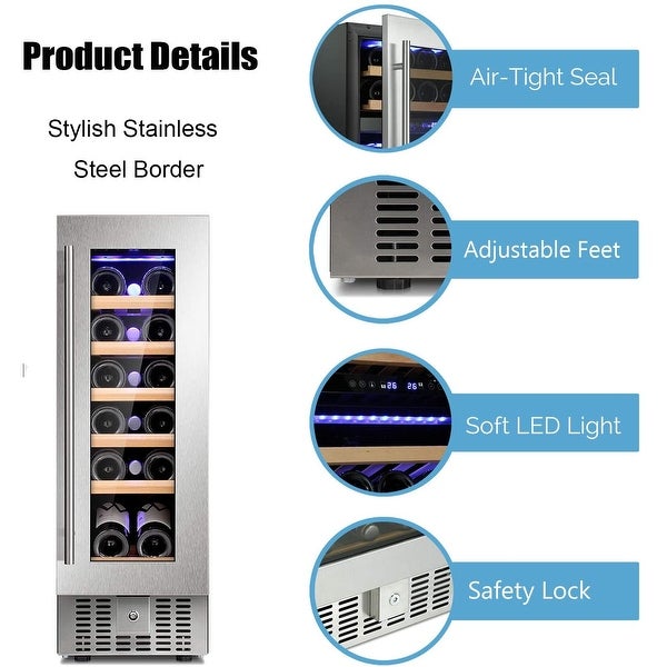 Wine Cooler Beverage Refrigerator Beer Mini Fridge