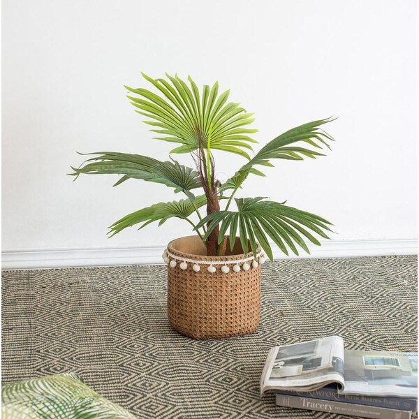 AandB Home Fan Palm Tree in Pot