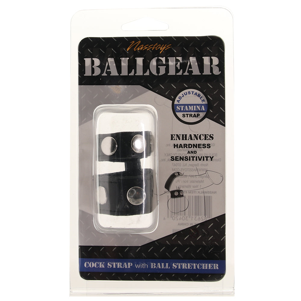 BallGear Cock Strap with Ball Stretcher