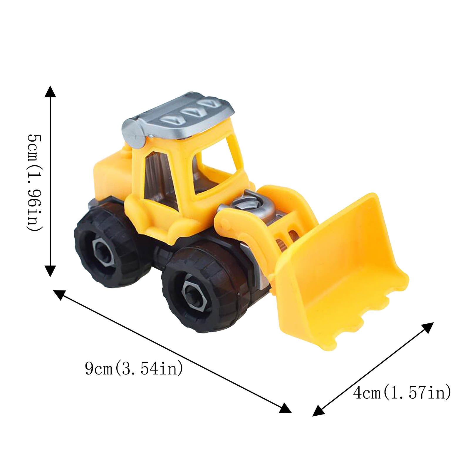 MIARHB Disassemble Truck Toys DIY Construction Engineering Car Toys With Disassembly Tools， Beach Sand Toys Gift Excavators