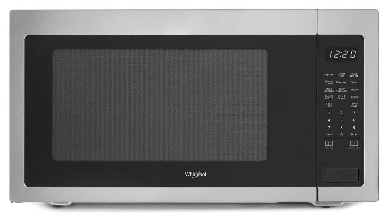 Whirlpool 2.2 Cu. Ft. Fingerprint Resistant Stainless Steel Countertop Microwave