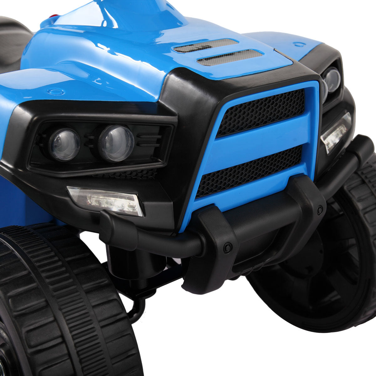 Seizeen Ride On Toy, 6V Ride On ATV for Kids, Electric 4 Wheeler Quad Bike, Ride On Car With Rechargeable Battery, Blue