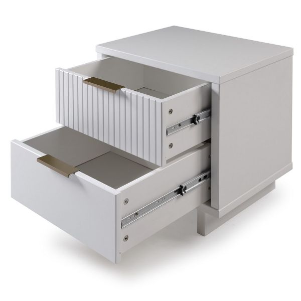 Granville Nightstand 2.0 in White