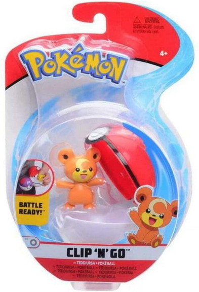 Jazwares JZW PKW2477TE C Pokemon Clip N Go Poke Ba...