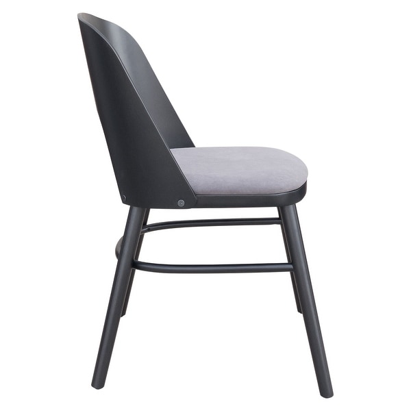 Colorado Dining Chair (Set of 2) Gray and Black - 54 x 84