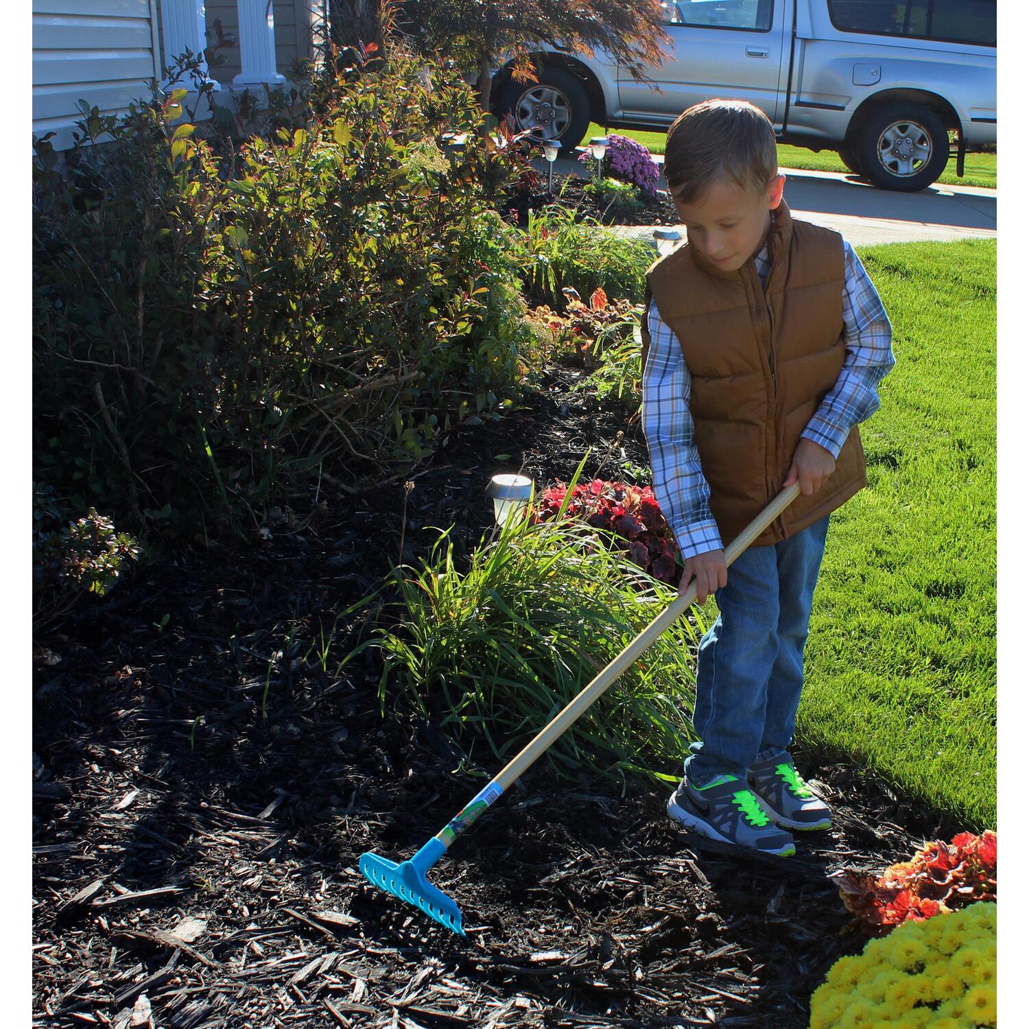 Little Diggers Kids Garden Tool Set – Four-Piece Set – Child Safe Tools – Garden with Your Kids