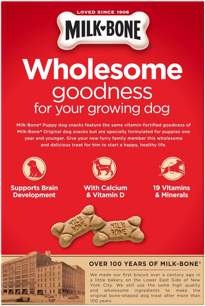 Milk-Bone Original Puppy Biscuit Dog Treats