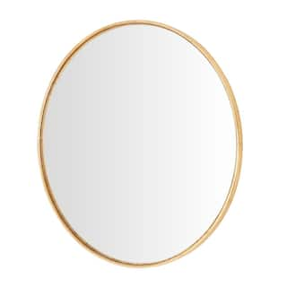 Home Decorators Collection Round Convex Mirror in Gold (24 in. D) H5-MH-240