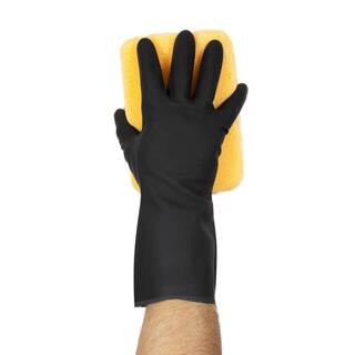 HDX Black Neoprene Long Cuff Gloves (One Size Fits All) HDXGRFB1