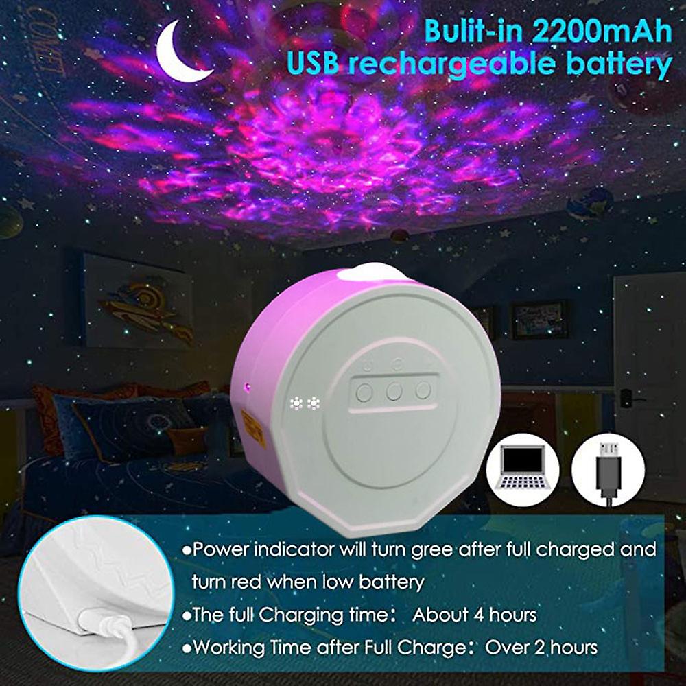 Starry Sky Projector Light Night Lamp Projection Lamp For Bedroom Living Room Home Party Decoration No.278190