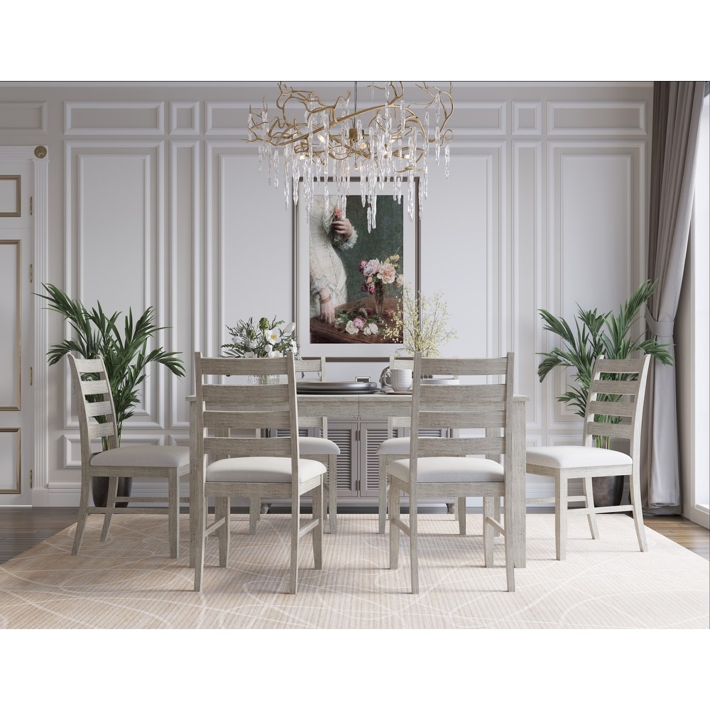 Cindy 7 pieces Dining Table and Chair