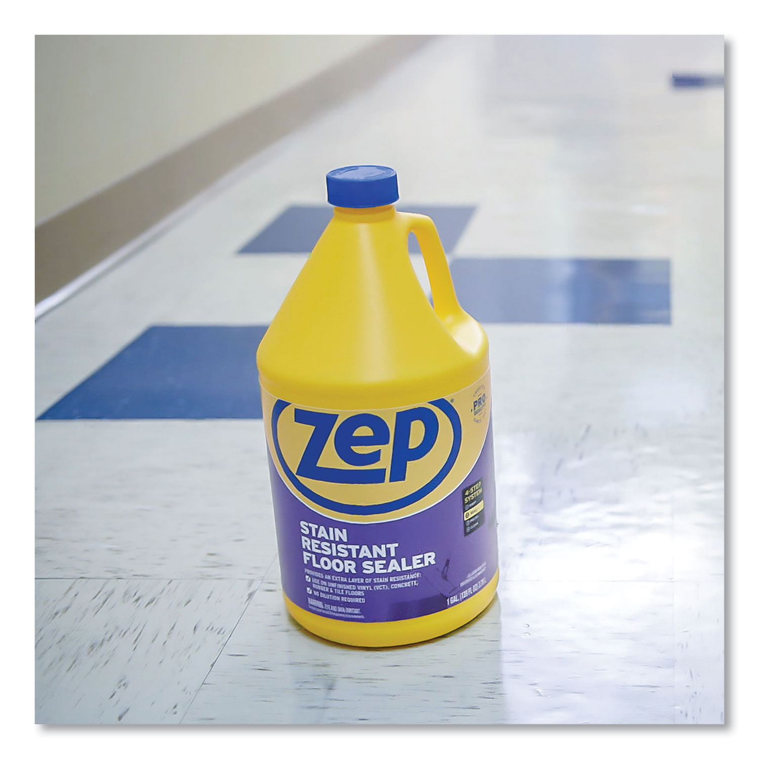 Stain Resistant Floor Sealer by Zep Commercialandreg; ZPEZUFSLR128EA