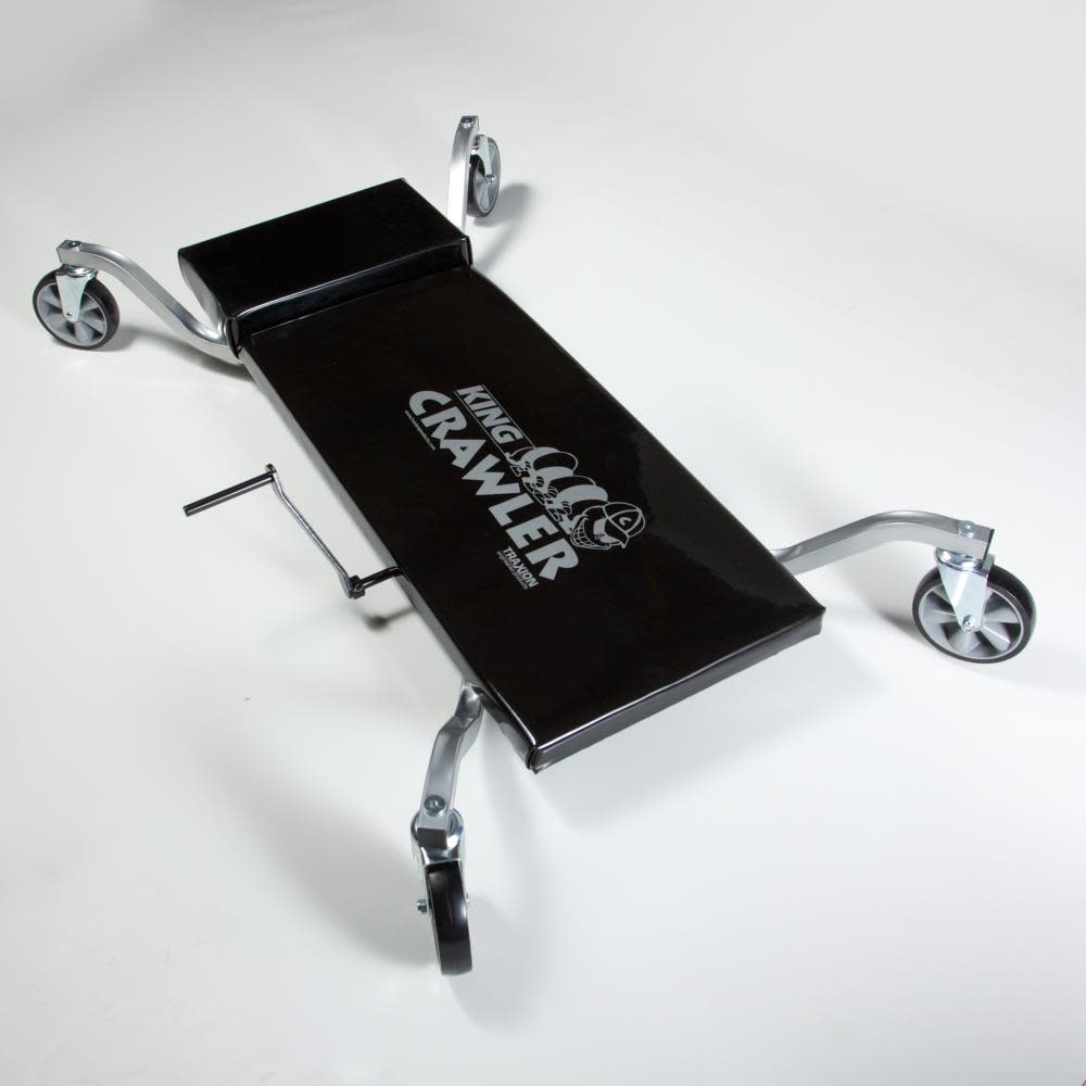 King Crawler w/ 5 In. PVC Casters w/Brake