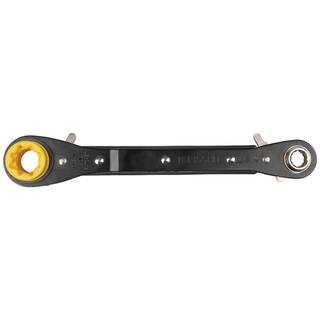 Klein Tools 5-in-1 Heavy Duty Racheting Lineman's Wrench KT155HD