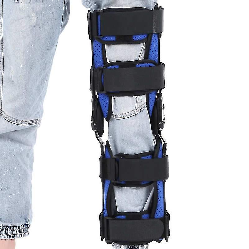 Knee Joint Brace Support Adjustable Breathable Knee Stabilizer Leg Protector Knee Sprain Fixed Strap Orthosis Arthritic Guard