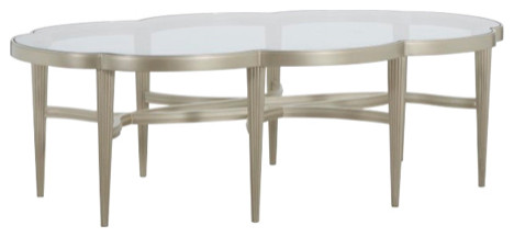 Oval Cocktail Table   Midcentury   Coffee Tables   by Caracole  Houzz