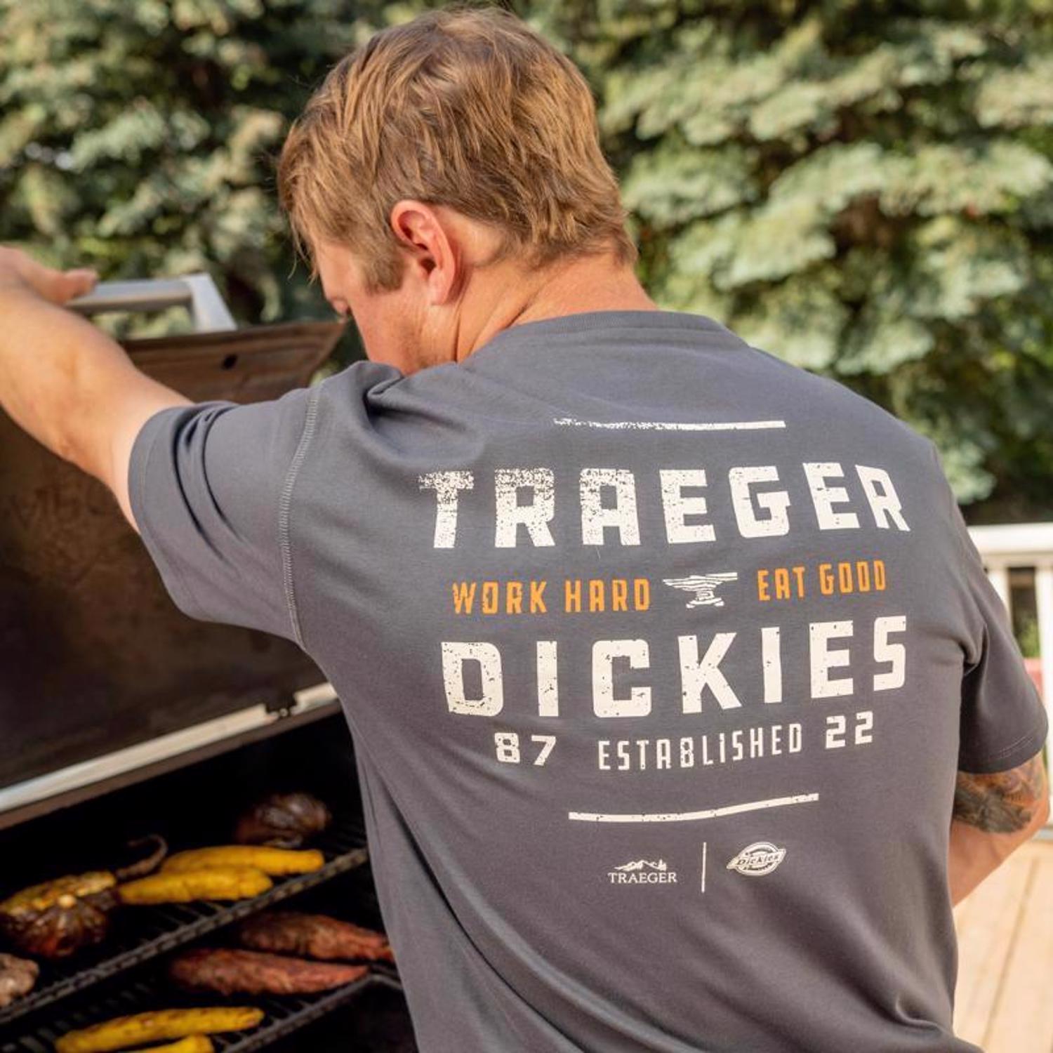 Dickies Traeger Tee Shirt Charcoal Gray M