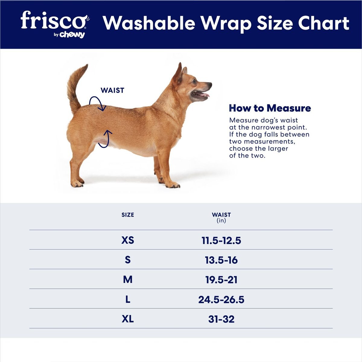 Frisco Washable Dog Diaper Male Wraps