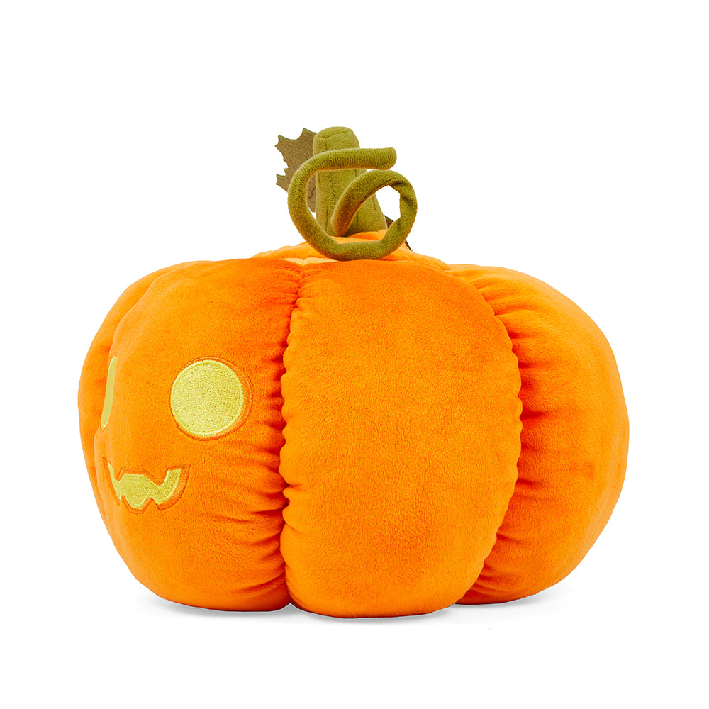 Yummy World Jack O’Lantern Interactive Pumpkin Plush with Candy Corns