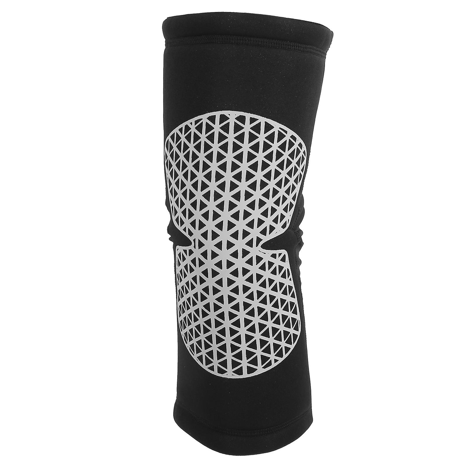 Sports Knee Pad Unisex Knee Support Brace Protector For Outdoor Basketball Running Cycling Blackxl