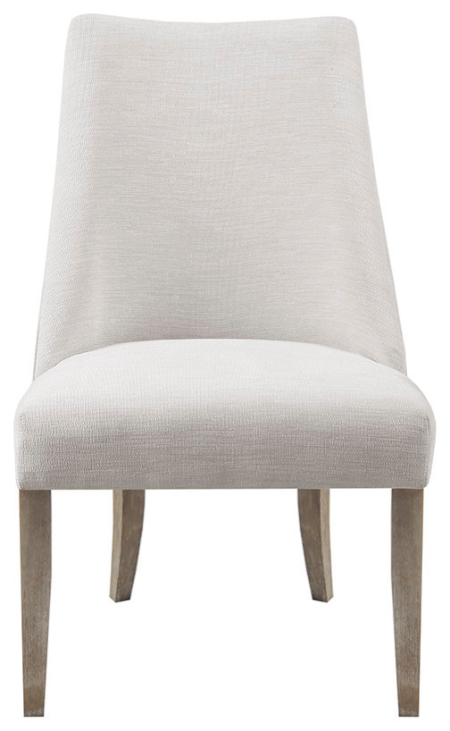 Martha Stewart Winfield Upholstered Farmhouse Dining Chair   Farmhouse   Dining Chairs   by Olliix  Houzz