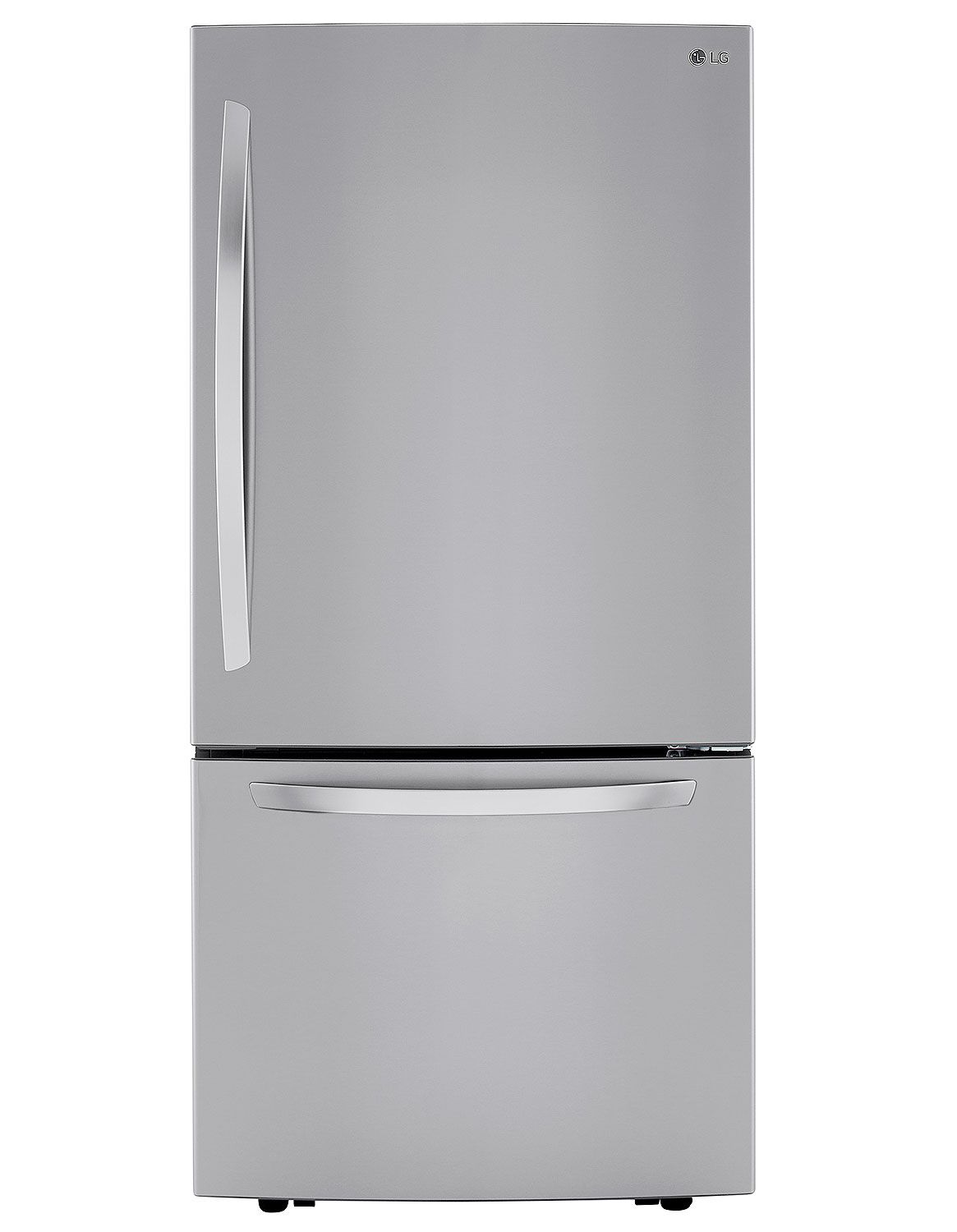 LG 26 Cu. Ft. PrintProof Stainless Steel Bottom Freezer Refrigerator