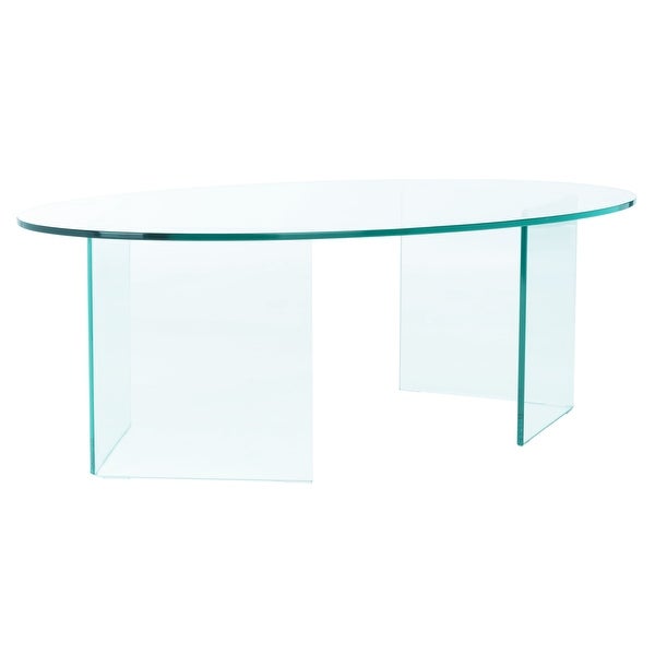 SAFAVIEH Carsten Tempered Glass Coffee Table - 47