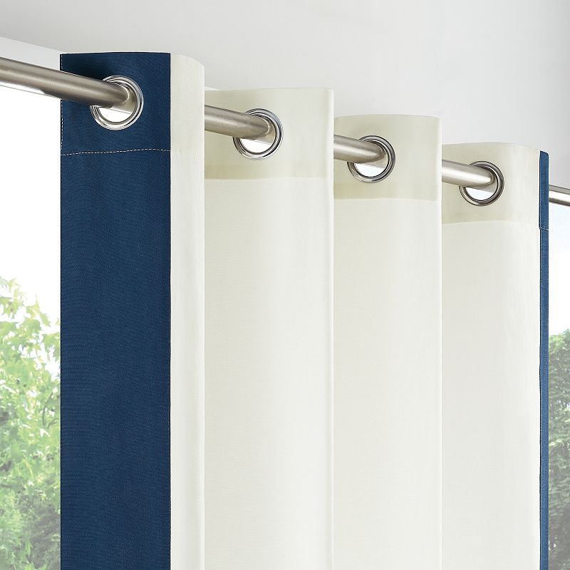 Waverly Hampton Indoor/Outdoor Border Window Curtain