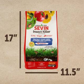 Sevin 10 lbs. Lawn Insect Killer Granules 100530128