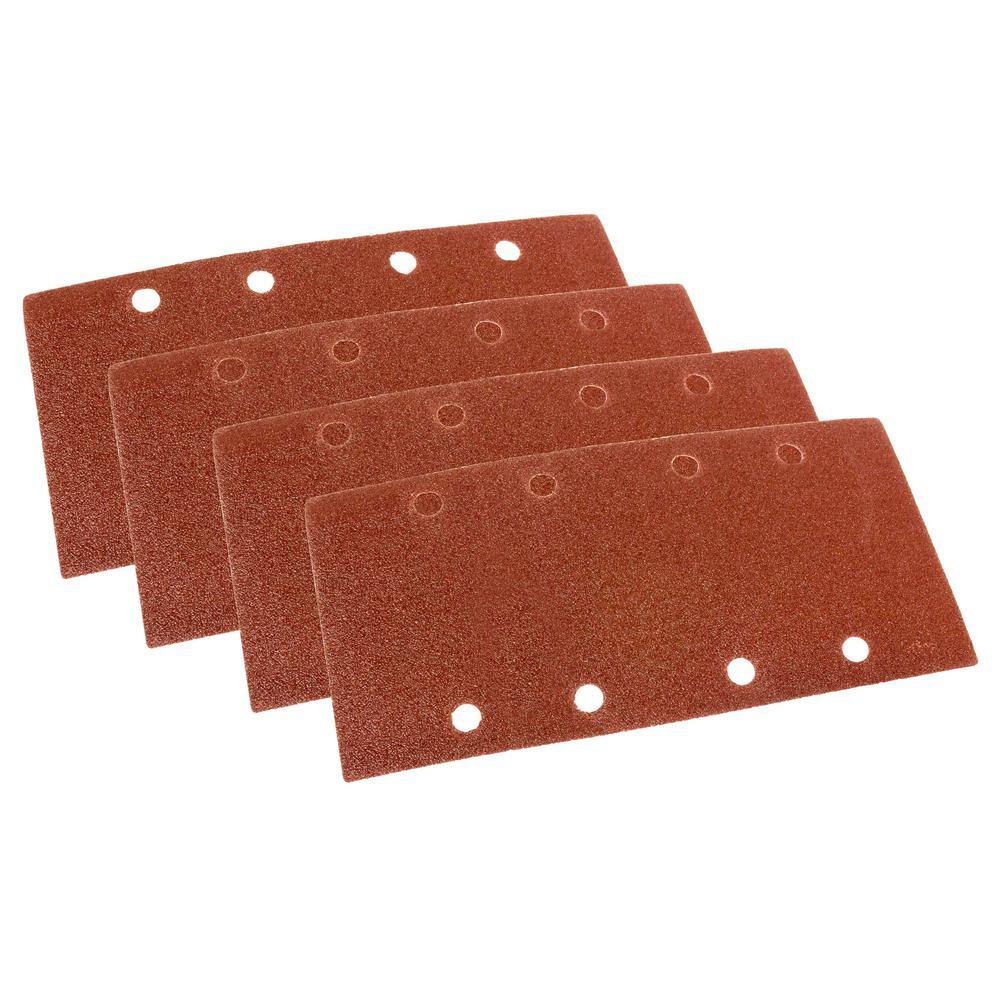 WEN 13 Sheet Sander Hook-and-Loop Sandpaper Assorted Grits (12-Pack) 6313SP