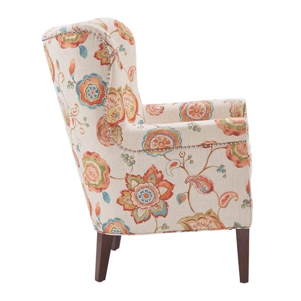 Madison Park Halford Accent Wingback Chair