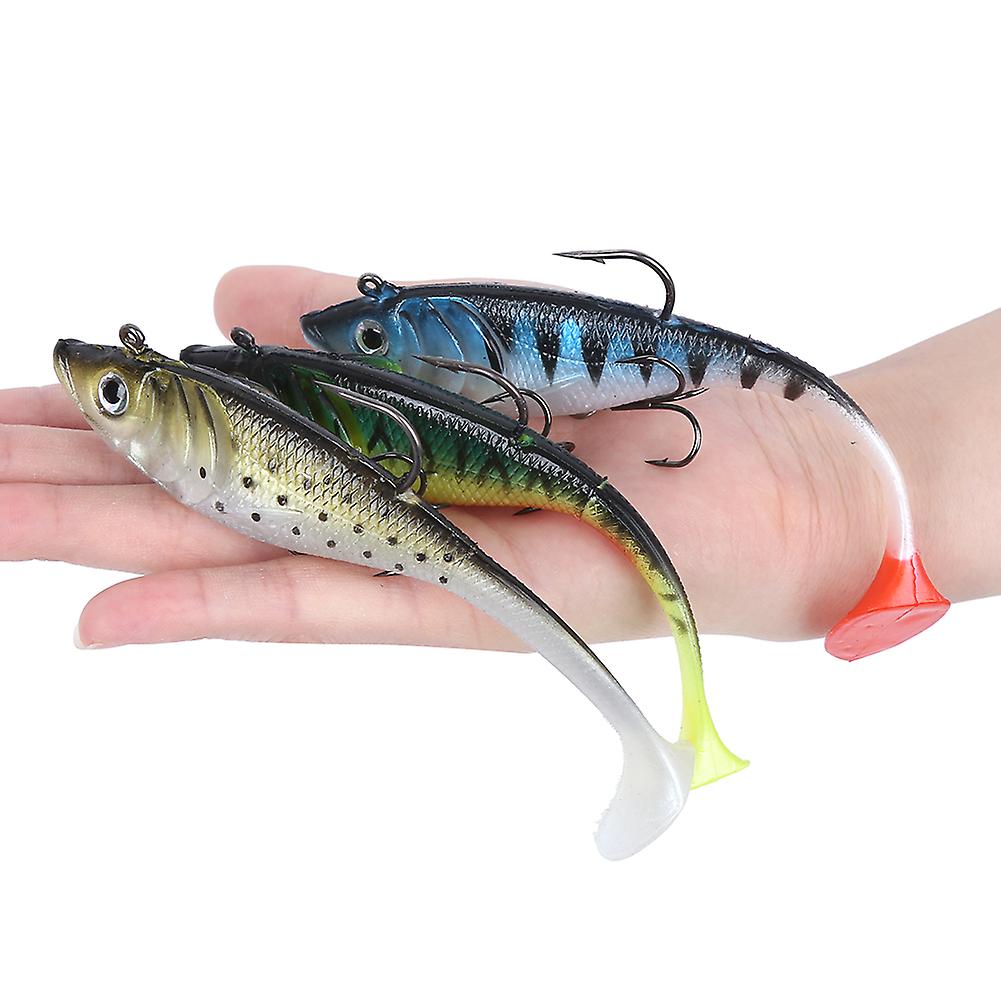 Coating T Tail Soft Artificial Simulation Lure Bait Sea Fishing Weever Luring Accessory Coating Soft Lure