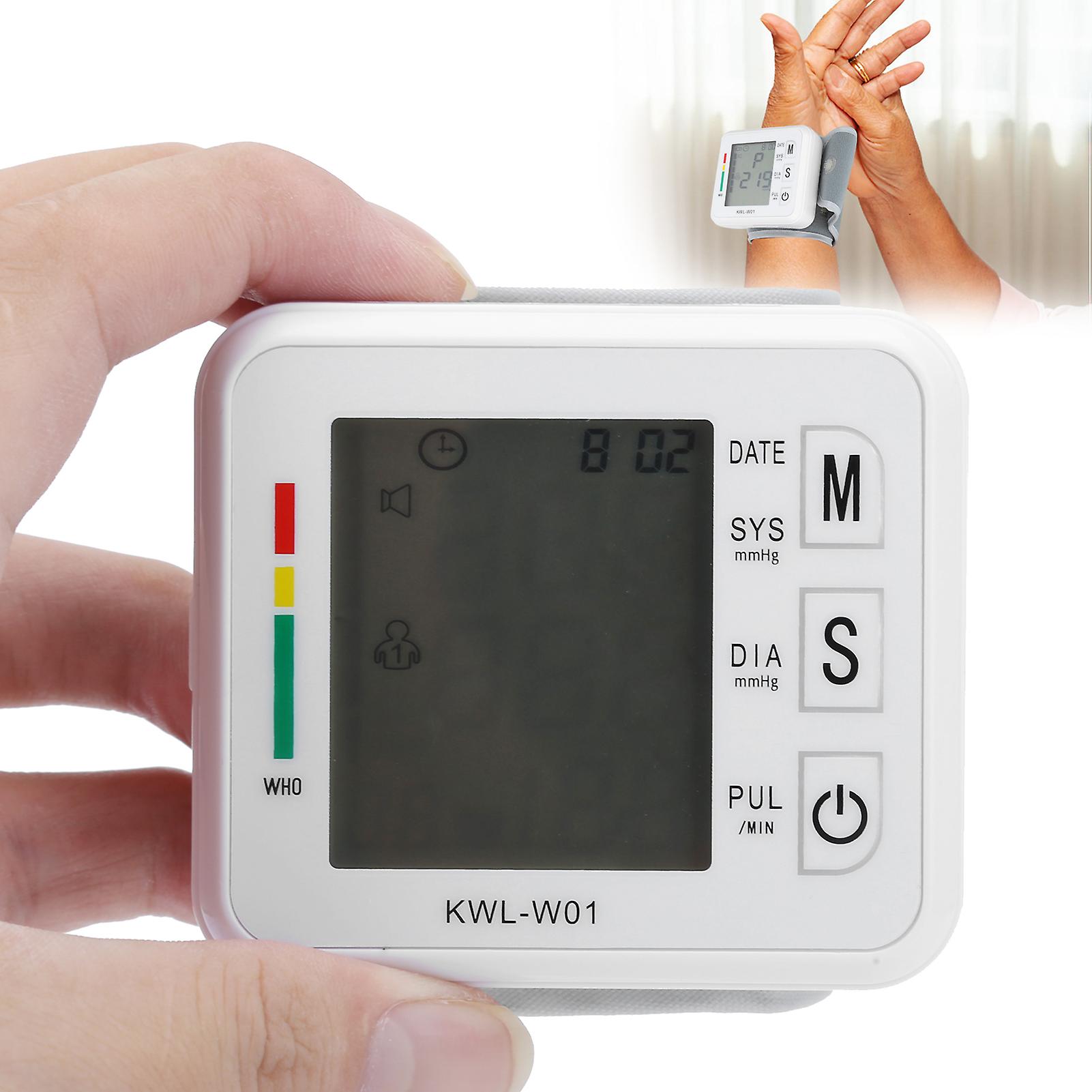 Digital Wrist Blood Pressure Monitor High Precise Elderly Household Automatic Blood Pressure Monitor