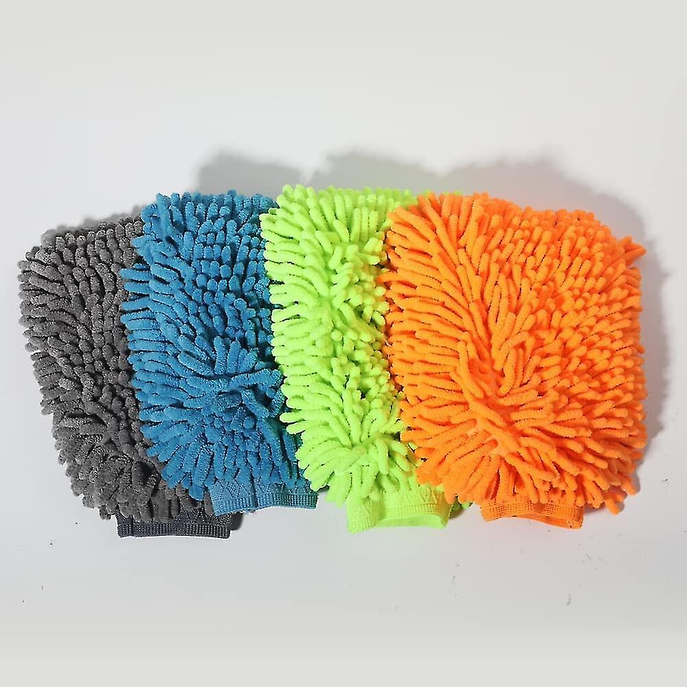 2 Pack Chenille Wash Mitt Wash Mitt For Car Microfiber Wash Mitt Wash Mitts Car